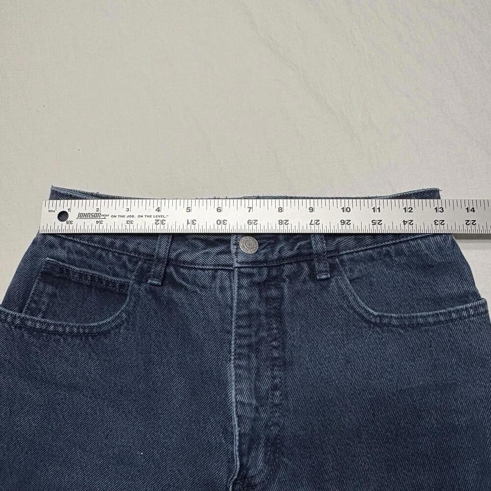 Vtg GUESS Style 1060 Dark Wash High Waisted Tapered Denim Jeans RARE Size-28 - Picture 11 of 12